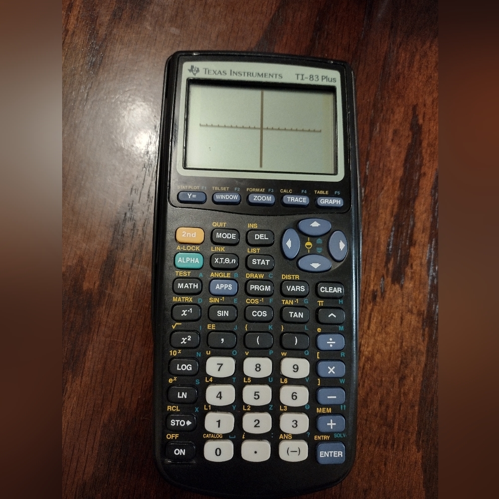 Texas instruments TI-83 Plus graphic calculator